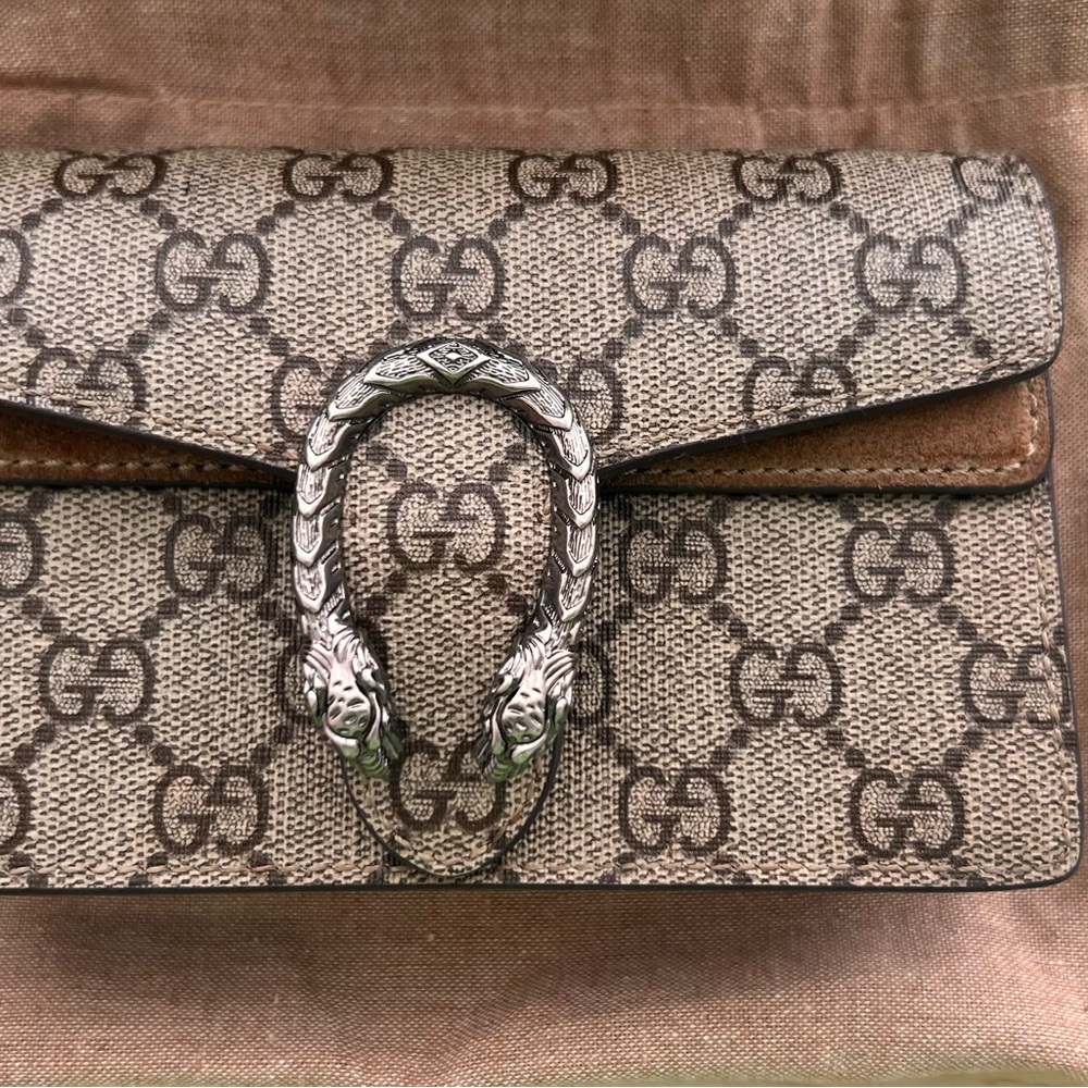 Gucci Mini Bag in Brown and Silver